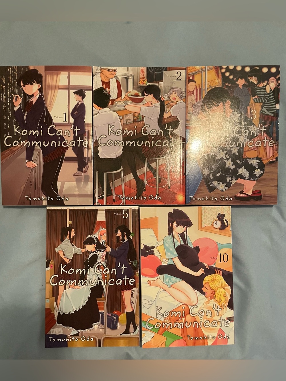 Komi Can't Communicate Manga 1-3,5,10